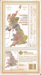 Geological Map of GB back cover